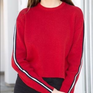 Red Brandy knit sweater 👠❤️
